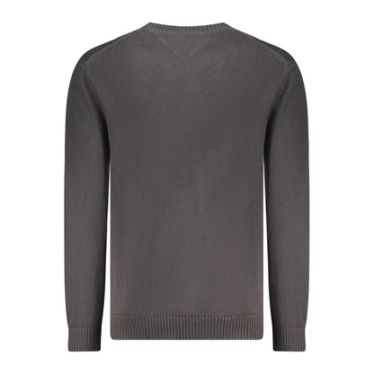 Tommy Hilfiger Schwarzer Baumwollpullover für Männer