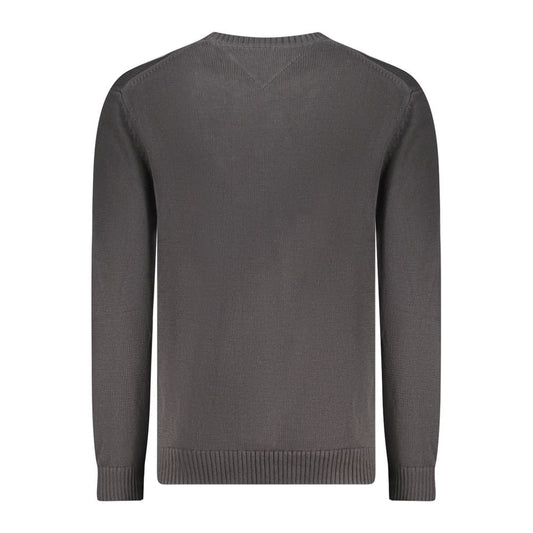 Tommy Hilfiger Schwarzer Baumwollpullover für Männer