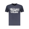 Cavalli Class Blu Baumwoll-T-Shirt für Herren