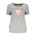 Guess Jeans Grigio Baumwoll-T-Shirt für Damen