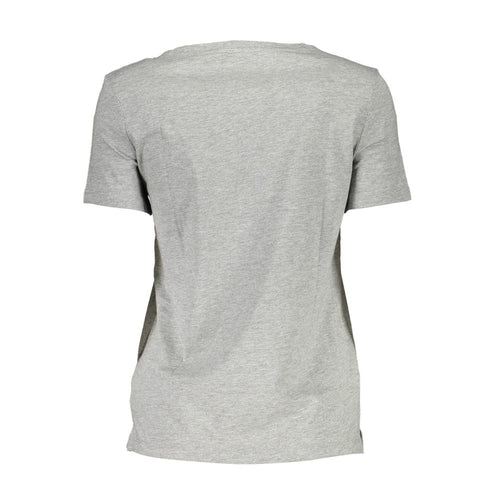 Guess Jeans Grigio Baumwoll-T-Shirt für Damen