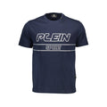 Plein Sport Cotton T-Shirt in Blue