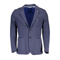 Gant Blue Cotton Jacket & Coat