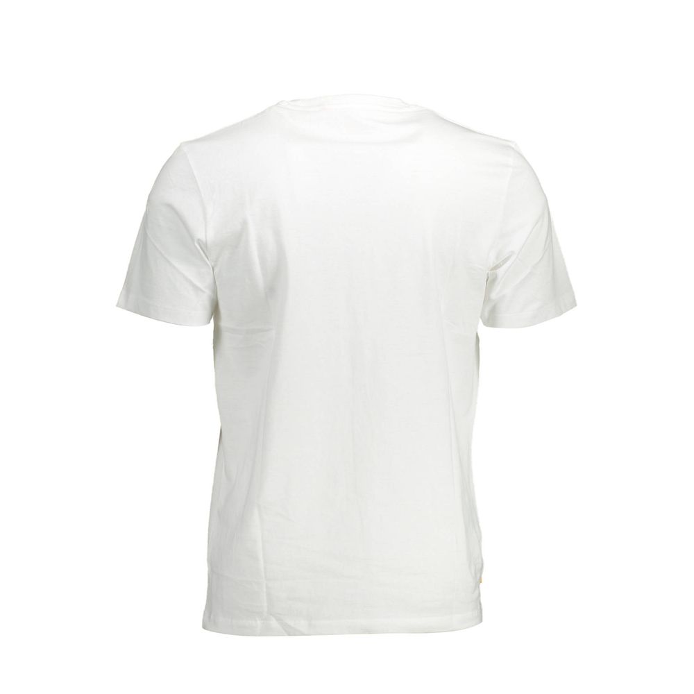 Timberland Weißes Bio-Baumwoll-T-Shirt für Herren