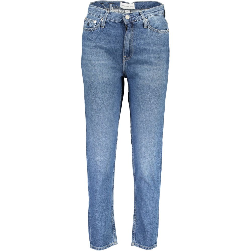 Calvin Klein Blue Cotton Denim Jeans