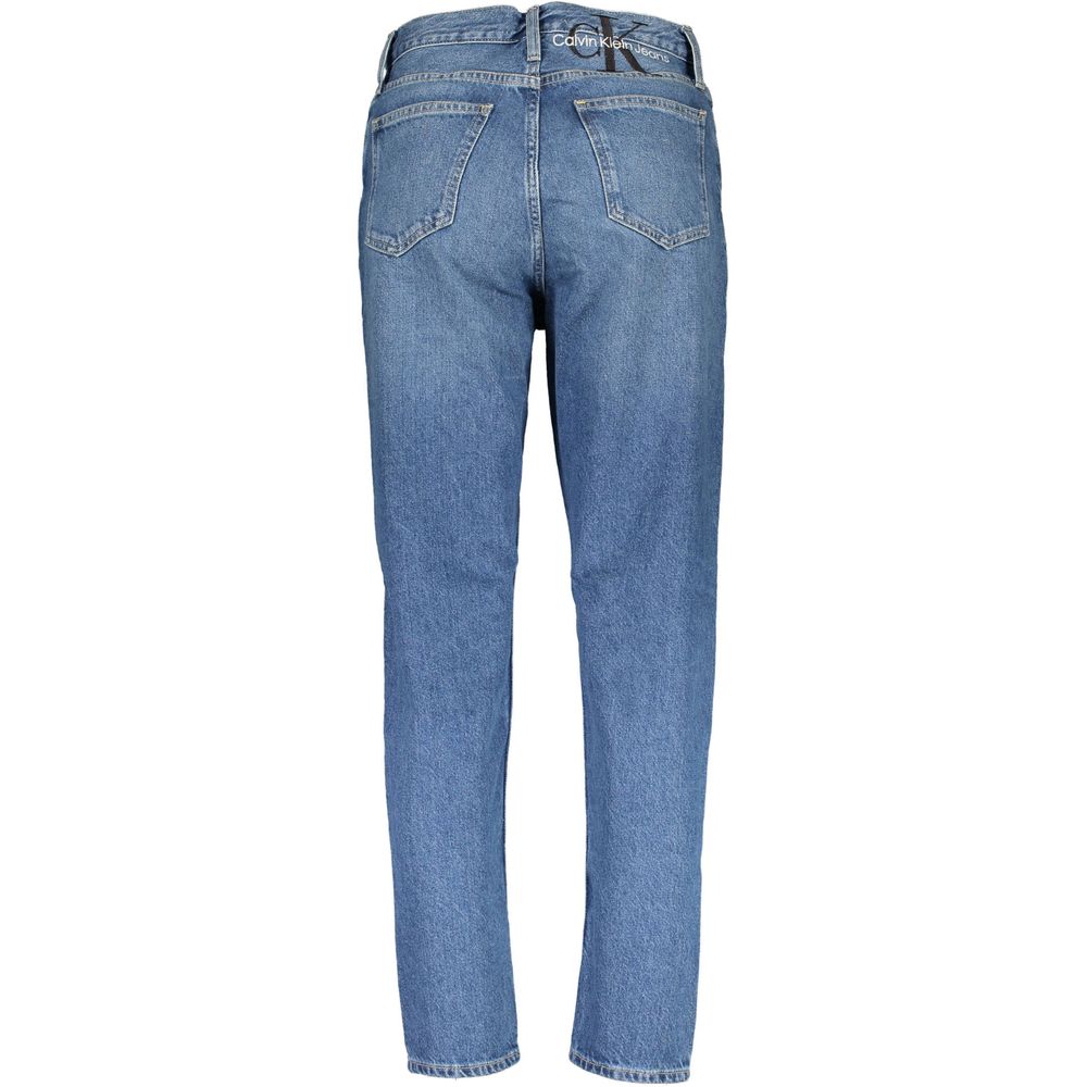Calvin Klein Blue Cotton Denim Jeans