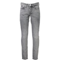 Calvin Klein Grey Cotton Men's Jeans