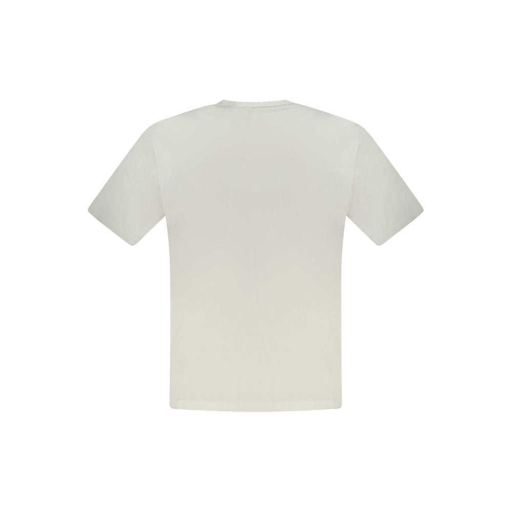 North Sails Bianco Baumwoll-T-Shirt für Herren
