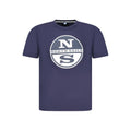 North Sails Cotton T-Shirt in Blue