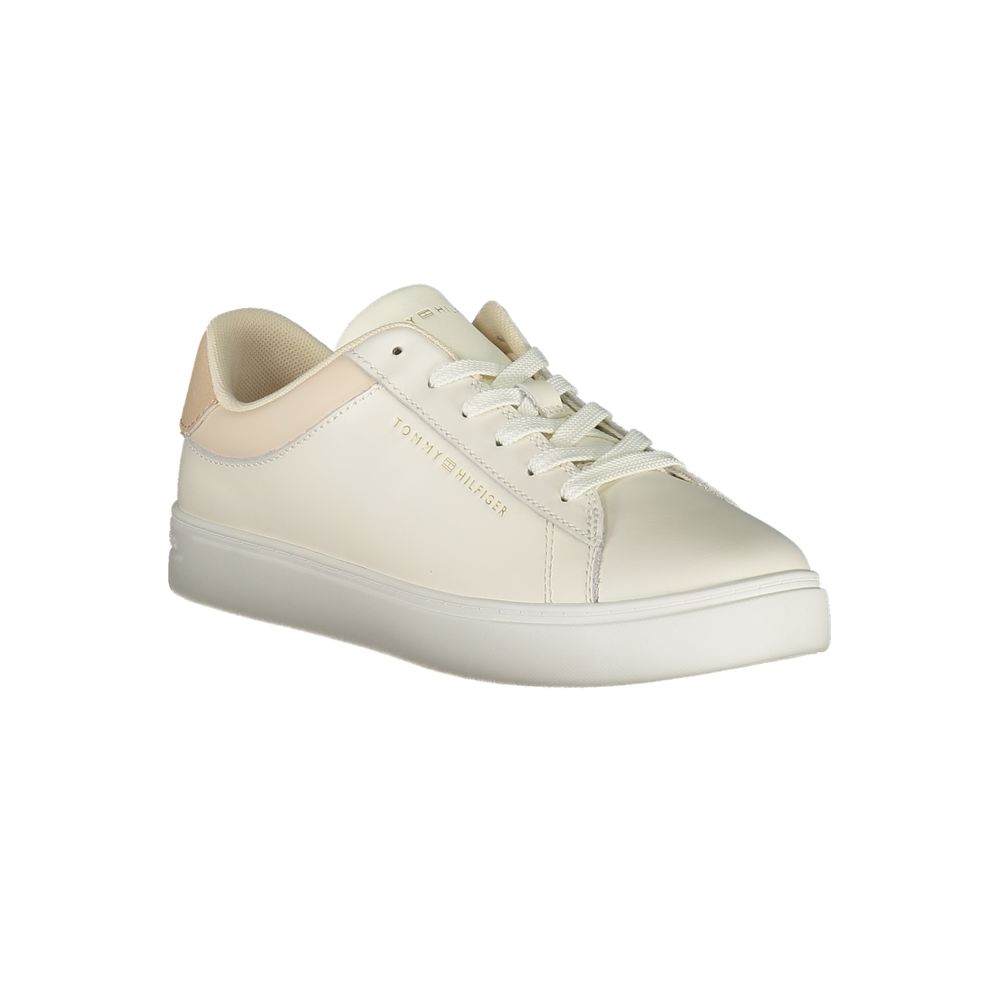 Tommy Hilfiger Beige Polyester Sneakers