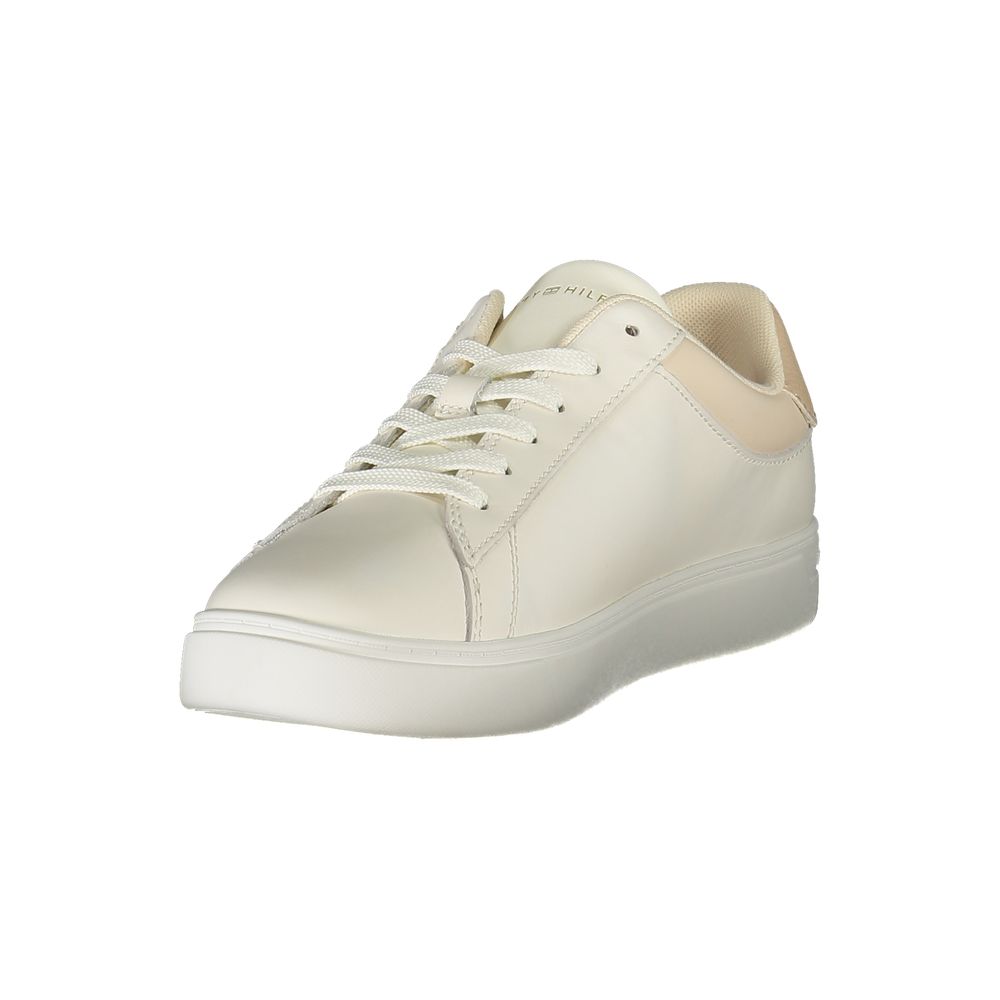 Tommy Hilfiger Beige Polyester Sneakers