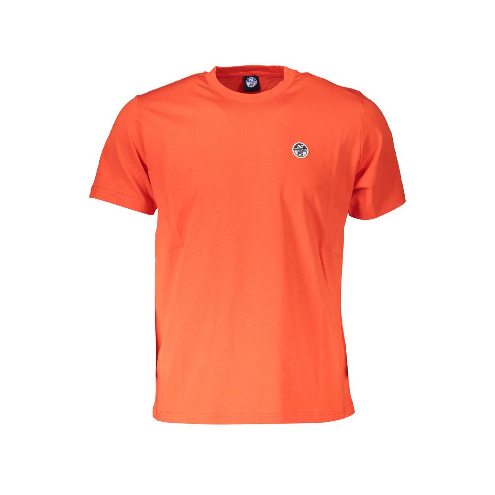 North Sails Baumwoll-T-Shirt in Rot
