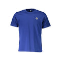 North Sails Blu Baumwoll-T-Shirt für Herren