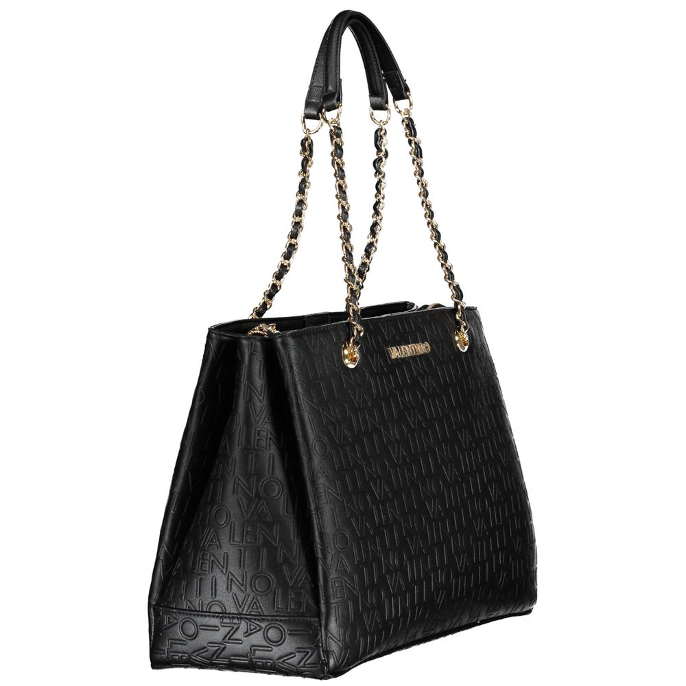 Mario Valentino Schwarz Polyethylen Frauen Handtasche