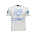Plein Sport Baumwoll-T-Shirt in Weiß