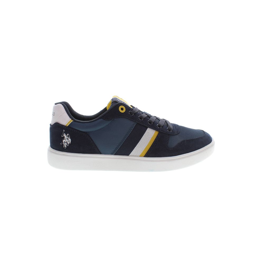 U.S. POLO ASSN. Blue Polyester Sneakers
