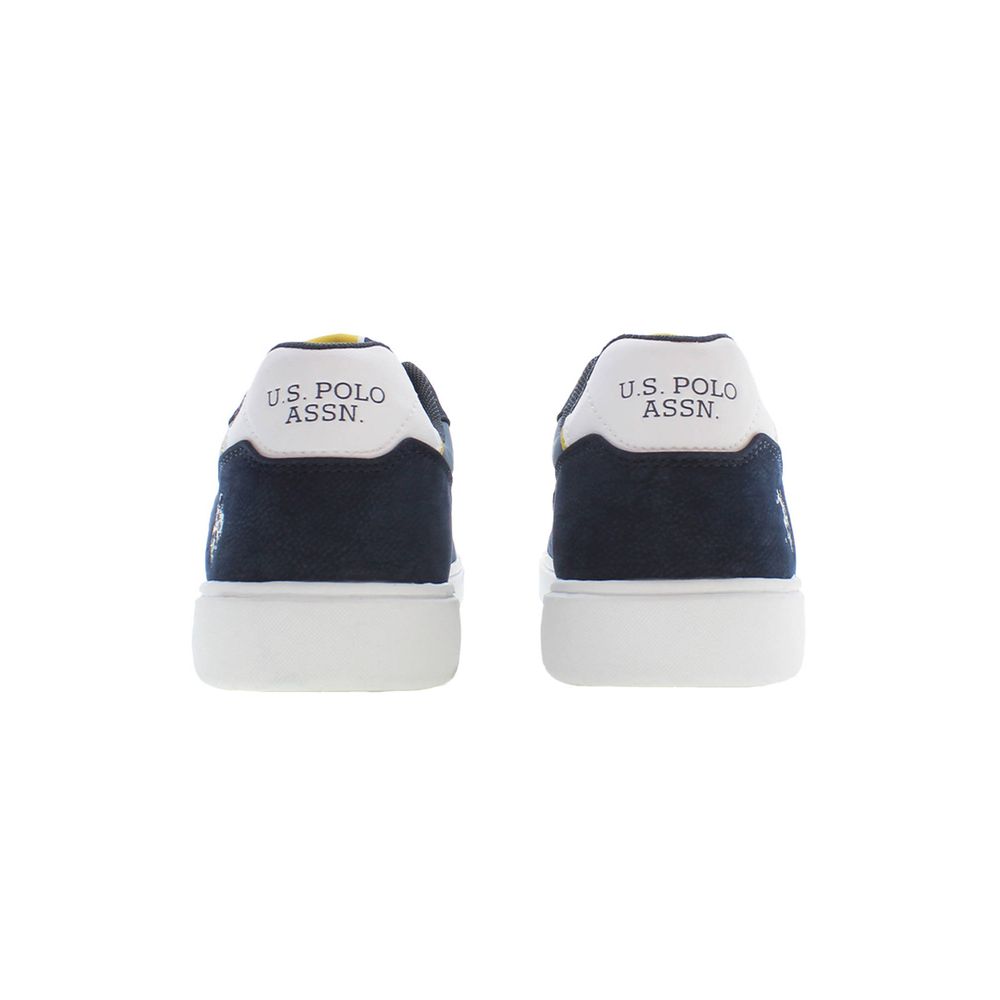 U.S. POLO ASSN. Blue Polyester Sneakers