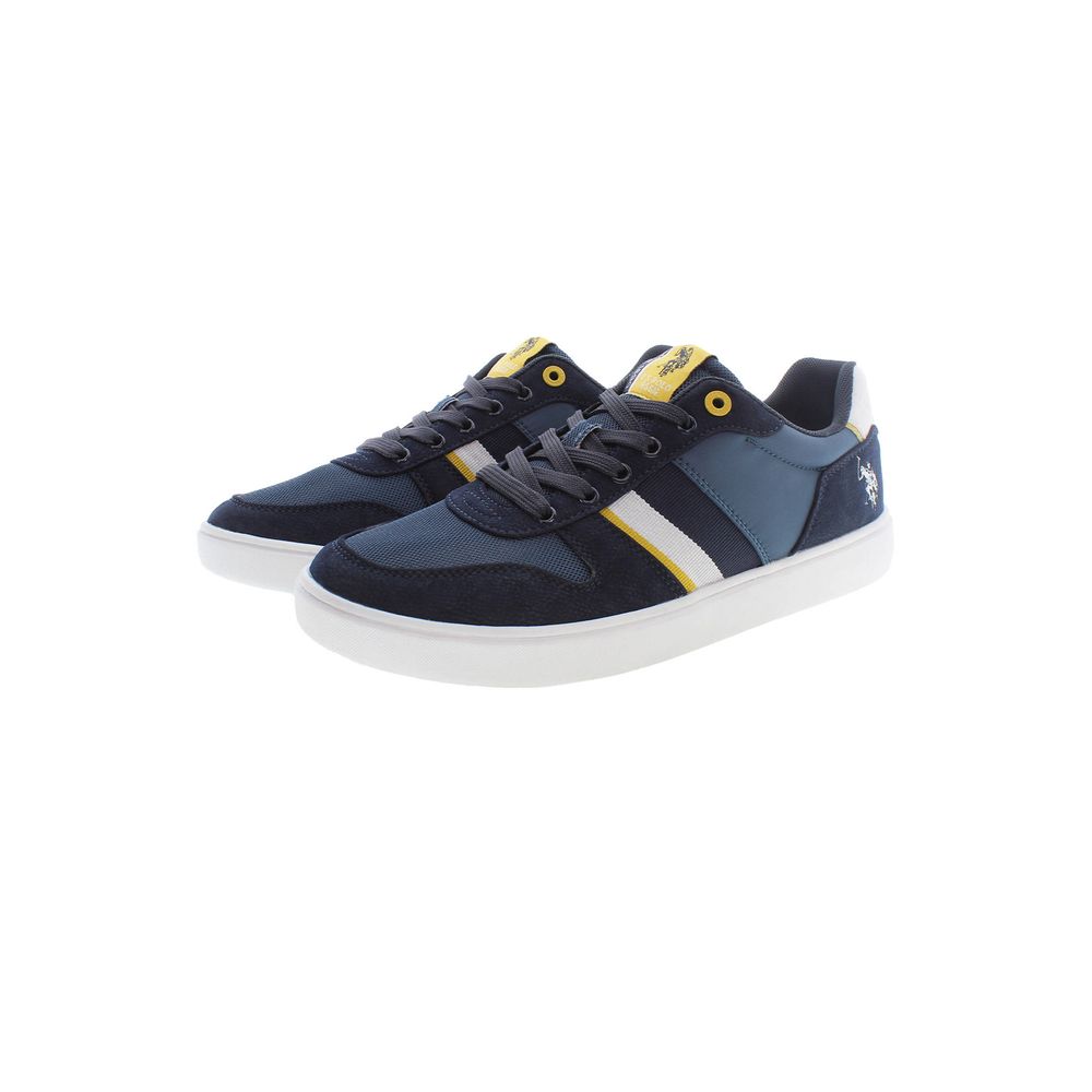 U.S. POLO ASSN. Blue Polyester Sneakers