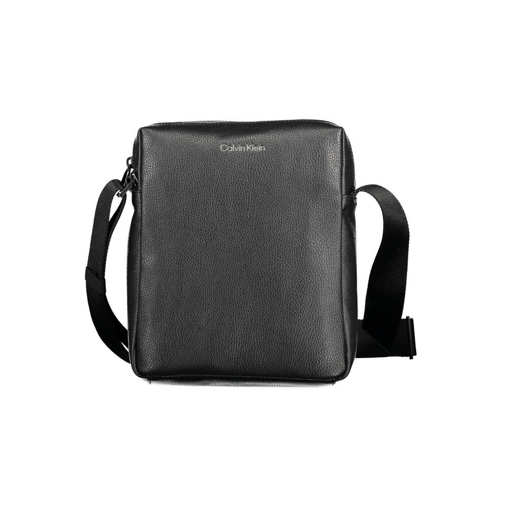 Calvin Klein Schwarze Polyester-Umhängetasche