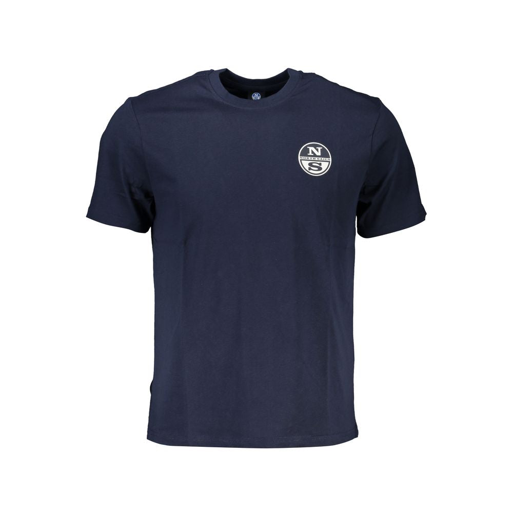 North Sails T-Shirt in blue cotton