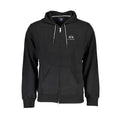 La Martina Men's Black Cotton Hoodie