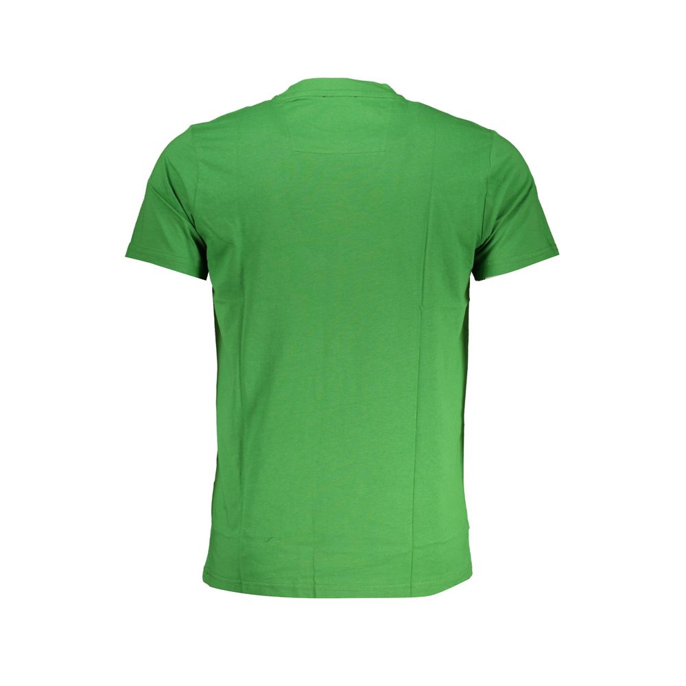 Cavalli Class Verde Baumwoll-T-Shirt für Herren