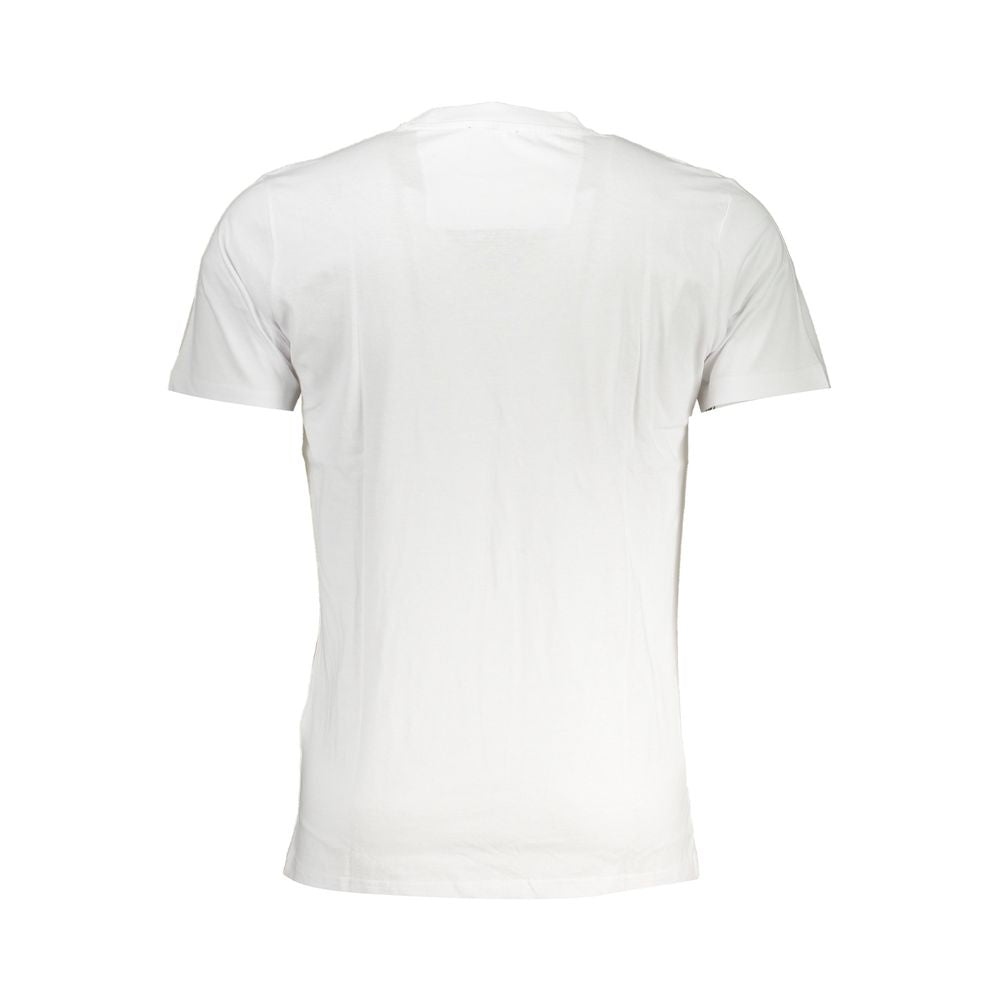 Cavalli Class Weißes Baumwoll-T-Shirt für Herren