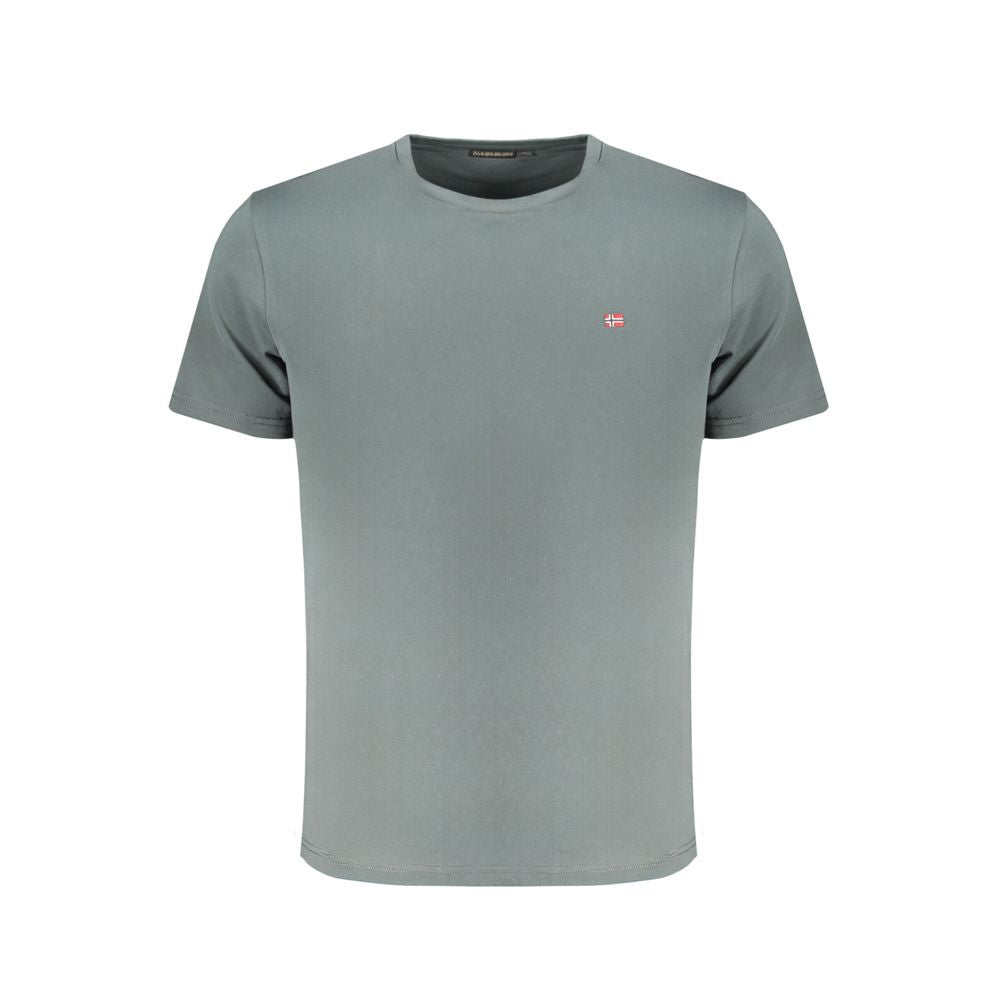 Napapijri Verde Baumwoll-T-Shirt für Herren