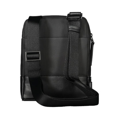 Calvin Klein Schwarze Polyester Männer Umhängetasche