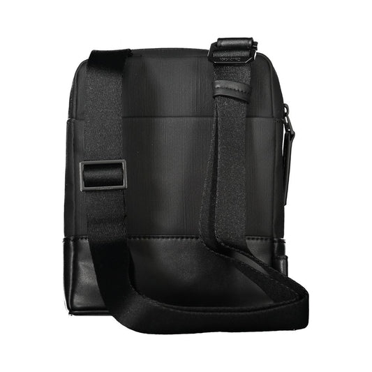 Calvin Klein Schwarze Polyester Männer Umhängetasche