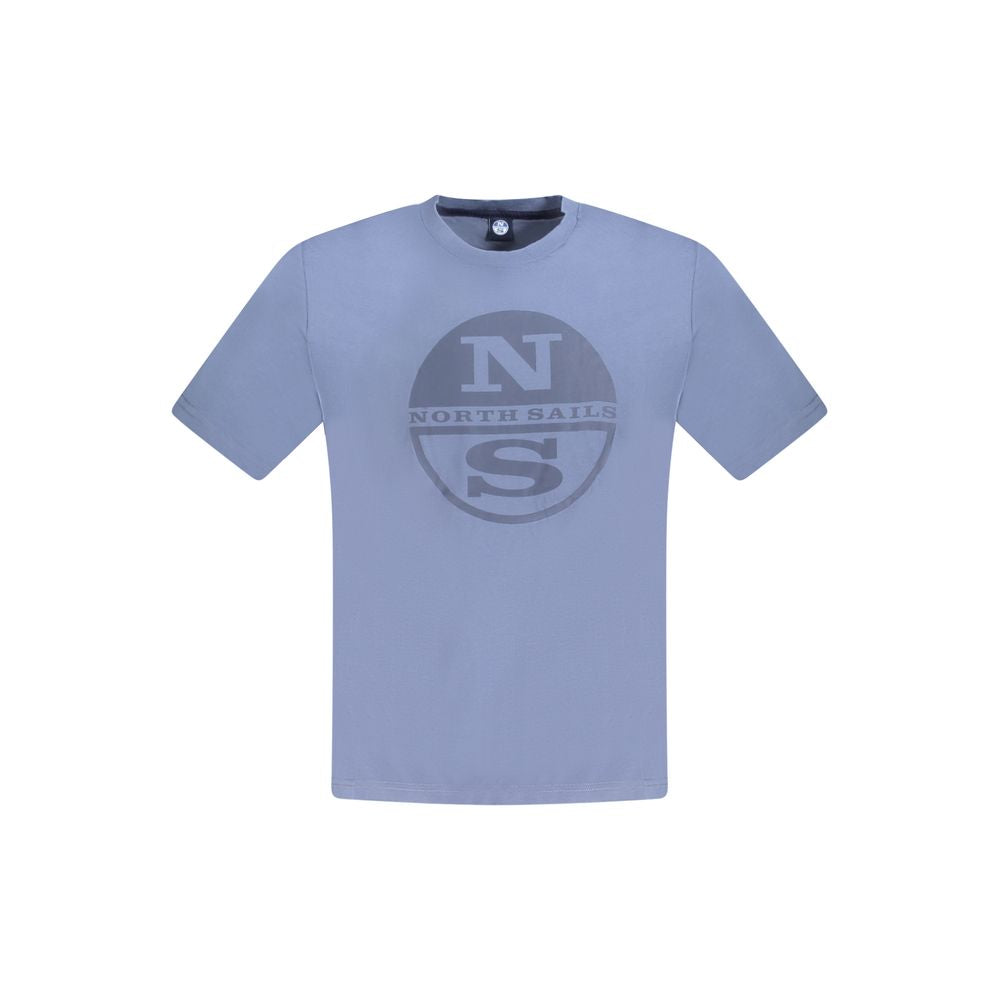 North Sails Cotton T-Shirt in Blue