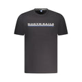 North Sails Schwarzes Baumwoll-T-Shirt für Herren