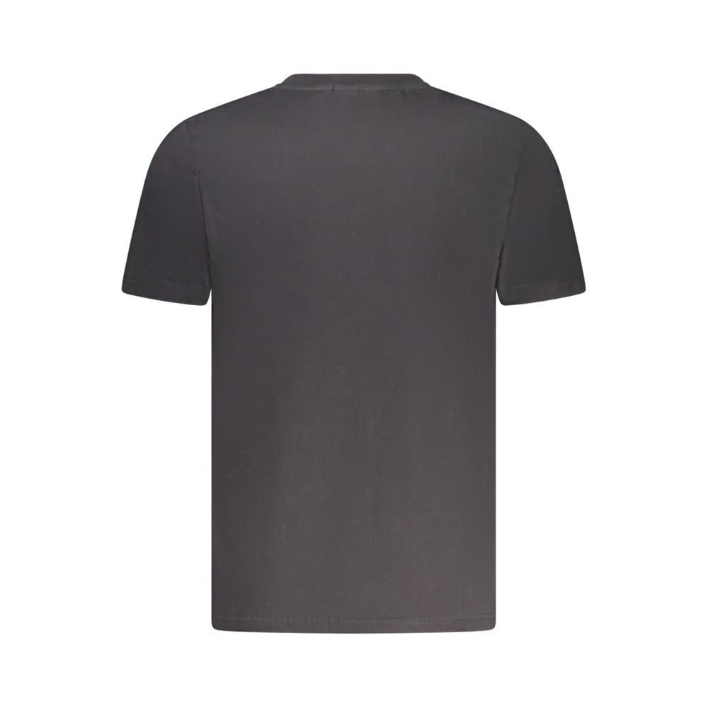 North Sails Schwarzes Baumwoll-T-Shirt für Herren