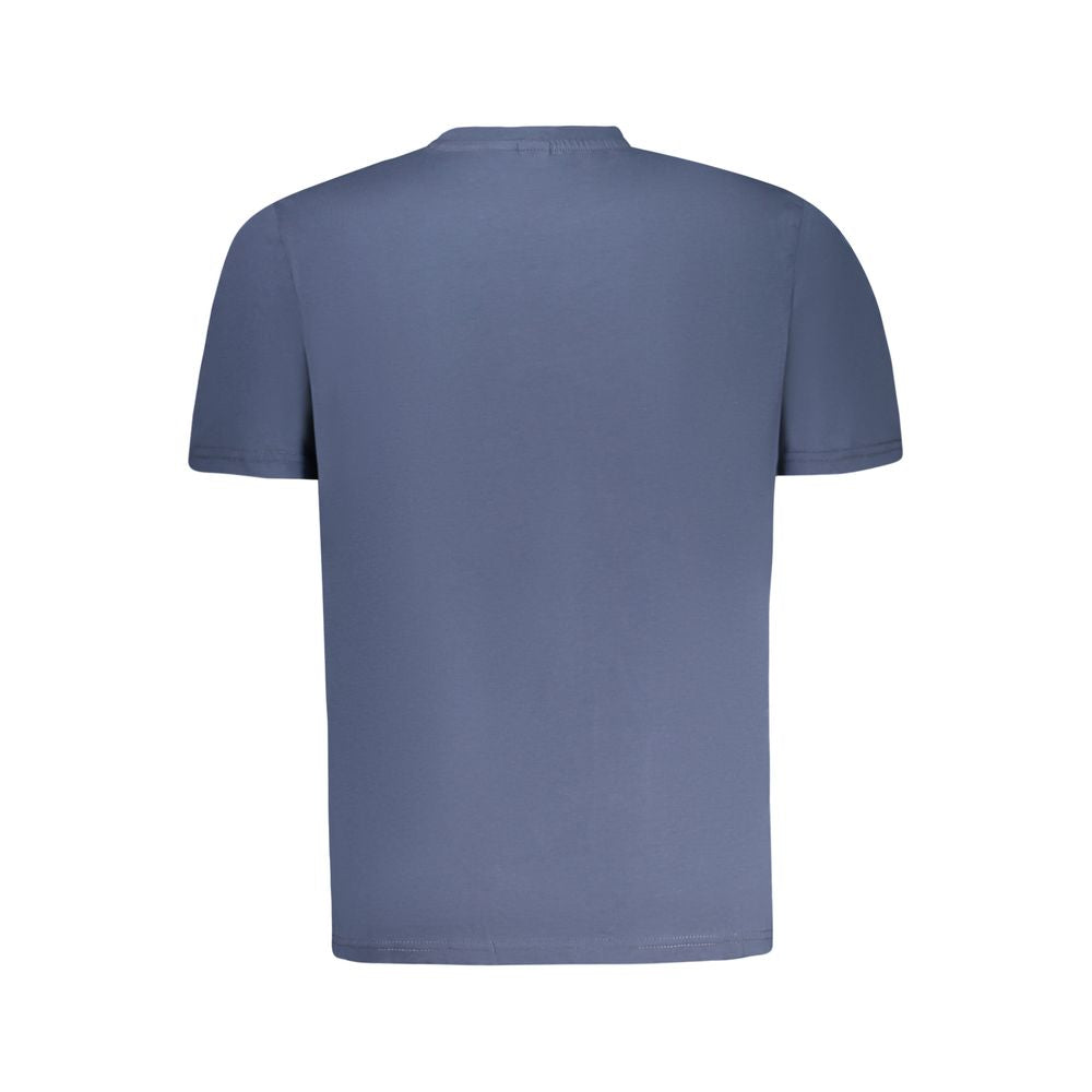 North Sails Blaues Baumwoll-T-Shirt für Herren