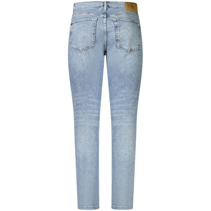 Calvin Klein Blaue Baumwolle Männer Jeans