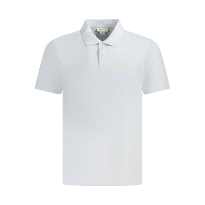 Calvin Klein Hellblaues Baumwoll-Polohemd für Männer