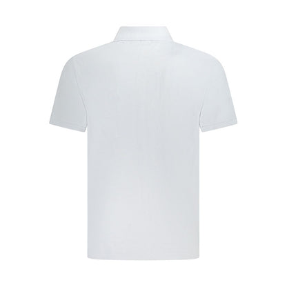 Calvin Klein Hellblaues Baumwoll-Polohemd für Männer