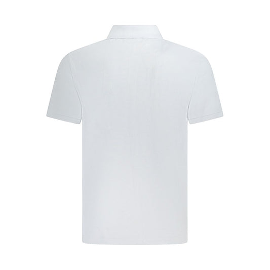 Calvin Klein Hellblaues Baumwoll-Polohemd für Männer