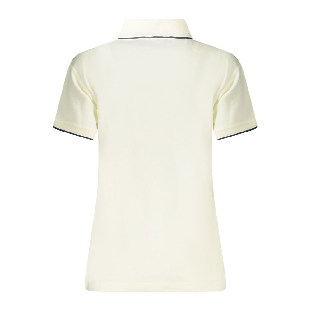 North Sails Baumwoll-Poloshirt in Weiß