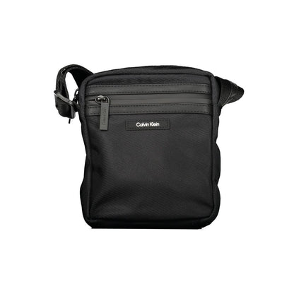 Calvin Klein Schwarze Polyester Männer Umhängetasche