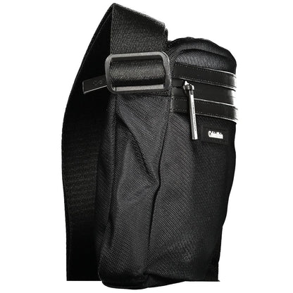 Calvin Klein Schwarze Polyester Männer Umhängetasche