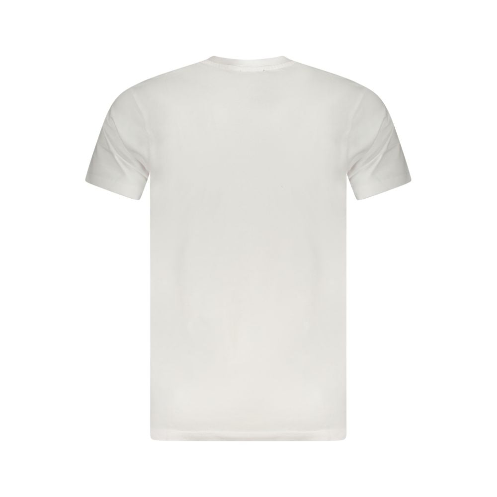 Cavalli Class Bianco Baumwoll-T-Shirt für Herren