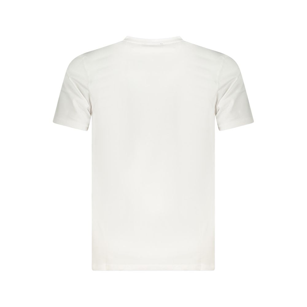 Cavalli Class Bianco Baumwoll-T-Shirt für Herren