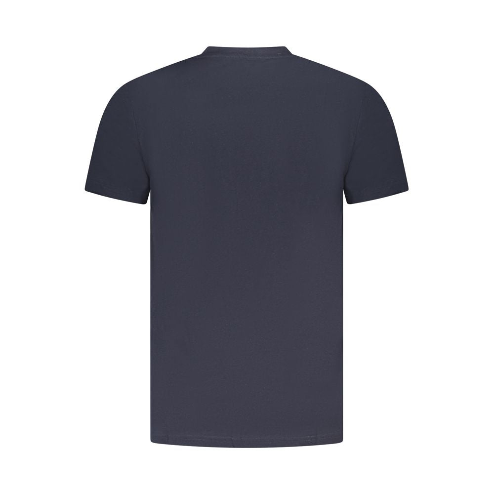 Cavalli Class Blu Baumwoll-T-Shirt für Herren
