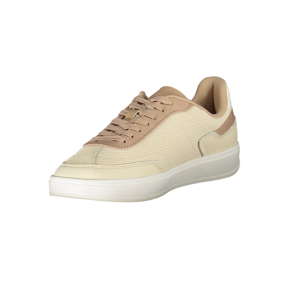Tommy Hilfiger Beige Polyester Sneakers