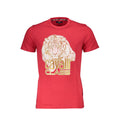 Cavalli Class Cotton T-Shirt in Red