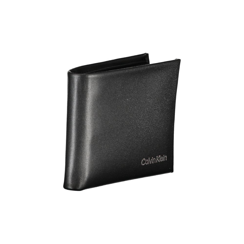 Calvin Klein Schwarzes Polyester Portemonnaie