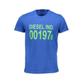 Diesel cotton T-shirt in blue