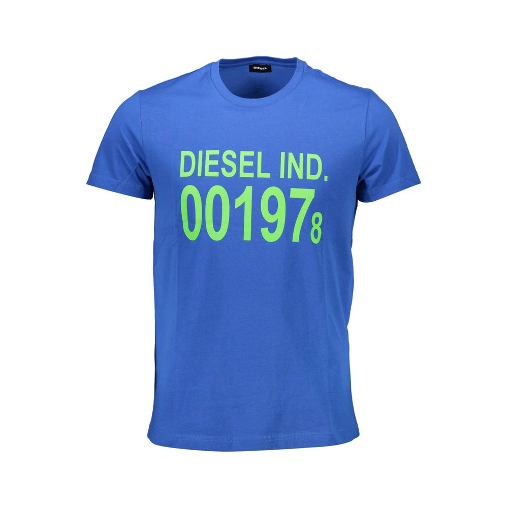 Diesel cotton T-shirt in blue