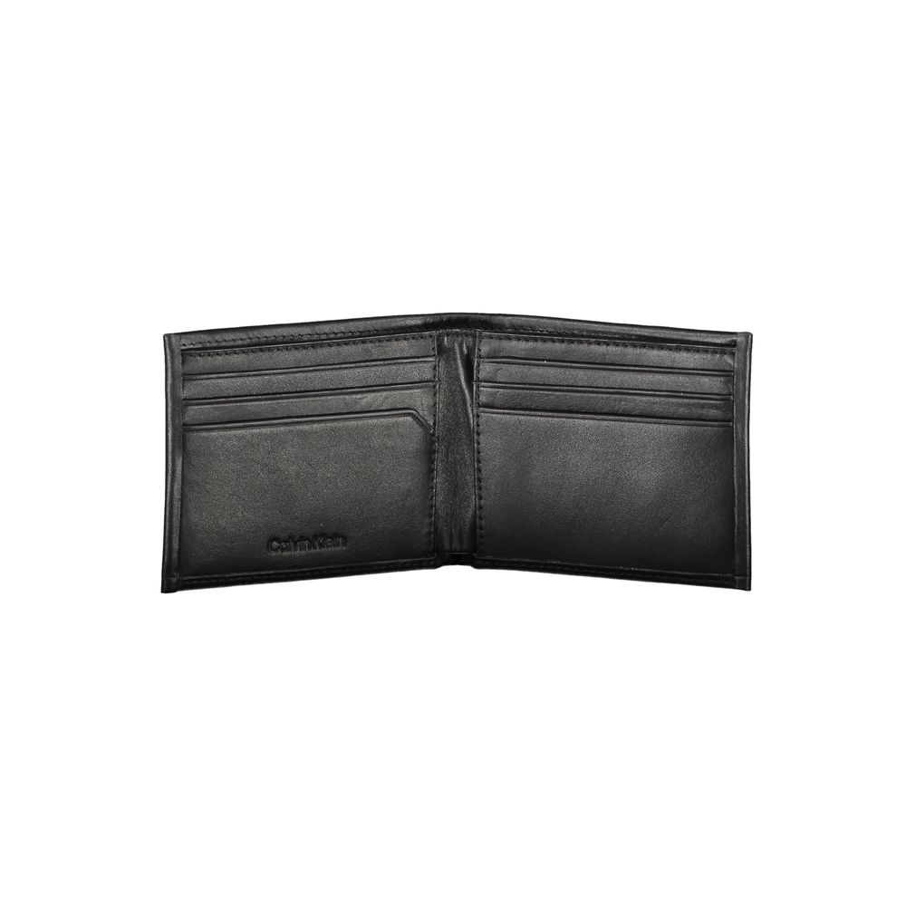 Calvin Klein Schwarzes Polyester Portemonnaie